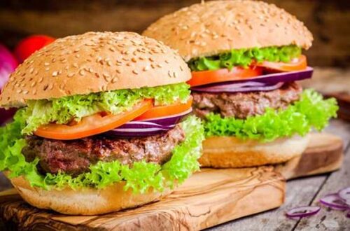 مطعم برجر مشوي